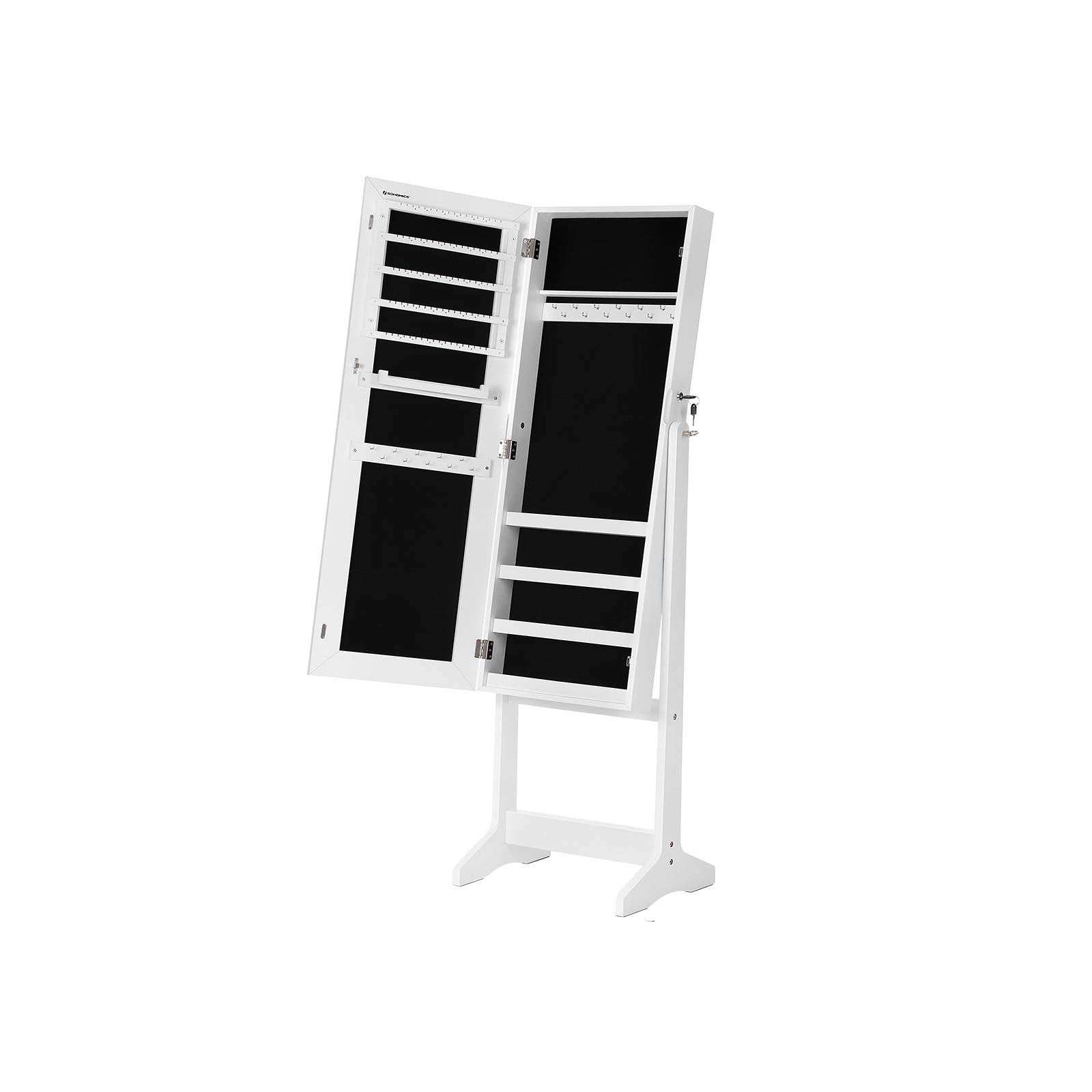 Jewelry box - with large mirror