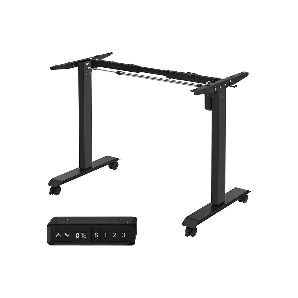 Deskframe - Electrically adjustable - With wheels