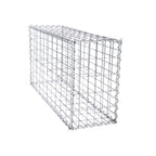 Schanskorf - Stainless Steenkarf - Gabion - 100 x 50 x 30 cm - Silver
