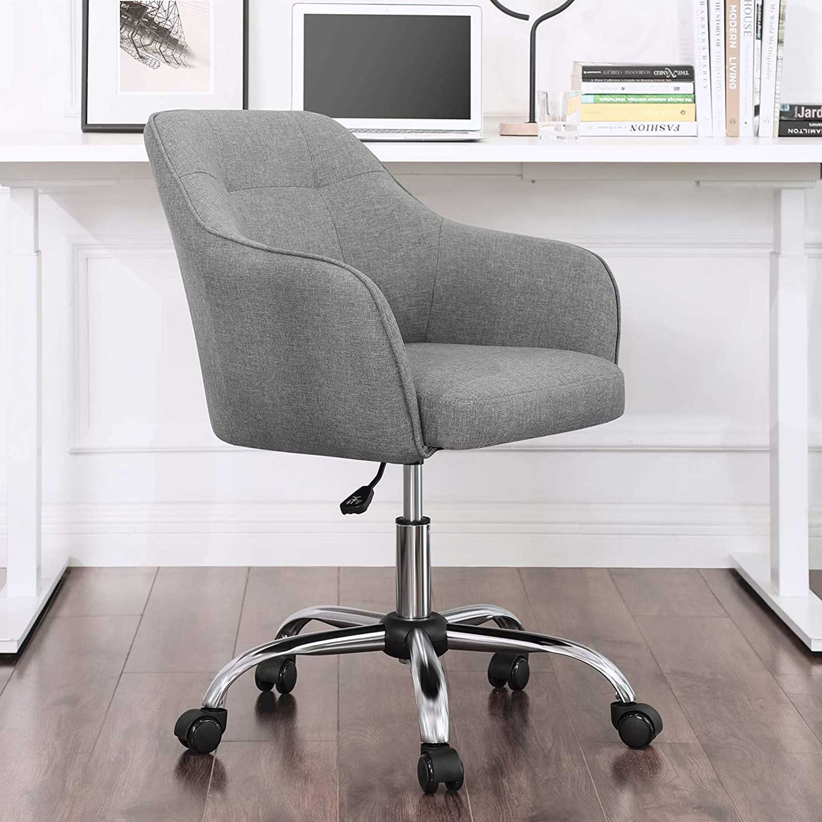 Office chair - Computer chair - In height adjustable - Gray