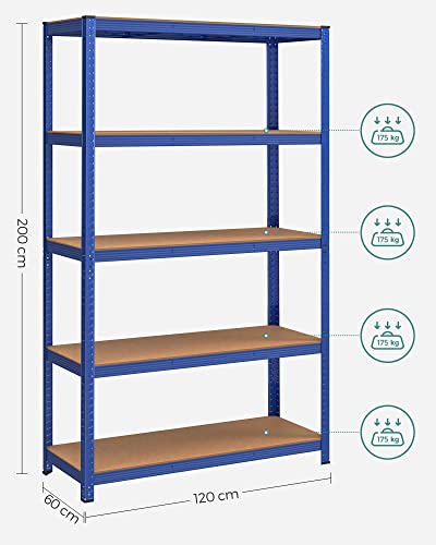 Storage - Scaffolding box - 200 x 120 x 60 cm - taxable up to 875 kg - Blue