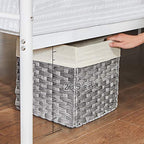 Single bed frame - 90 x 190 cm - metal frame - white