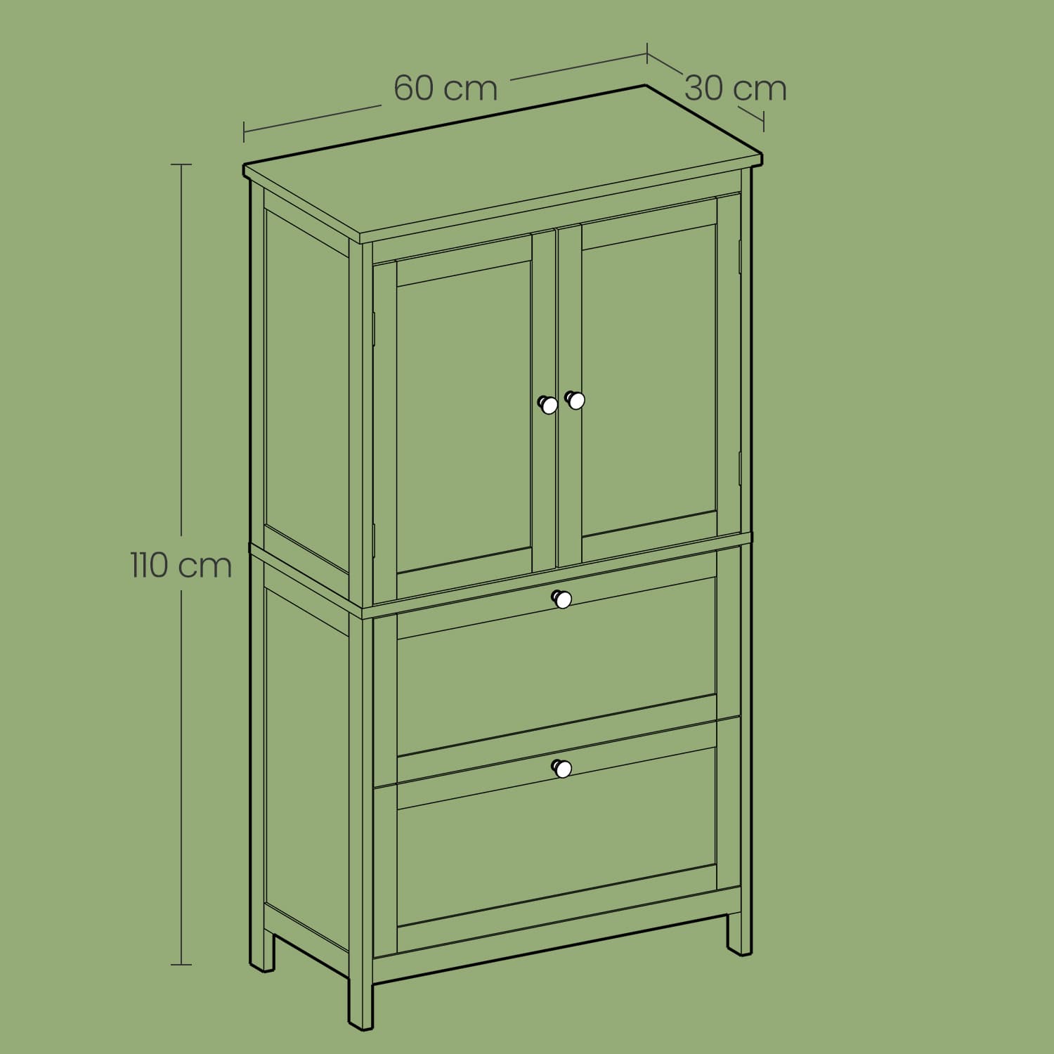 Bathroom cabinet, bathroom cabinet, kitchen cupboard