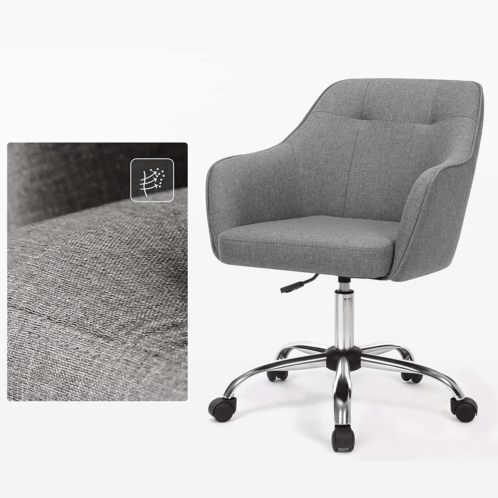 Office chair - Computer chair - In height adjustable - Gray