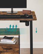 Electric desk - height adjustable - 60 x 120 cm