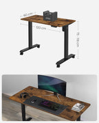 Electric desk - height adjustable - 60 x 120 cm