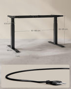 Height -adjustable desk - with memory function - with wheels