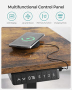 Deskframe - Electrically adjustable - With wheels
