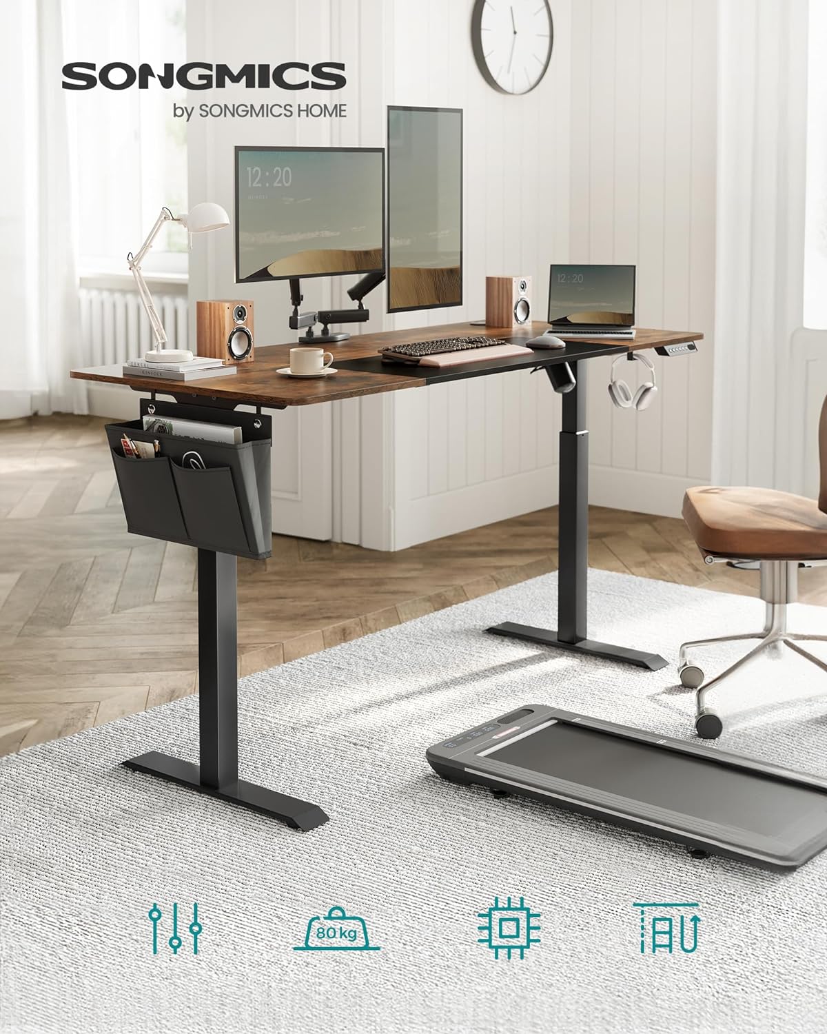 Height adjustable desk - 70 x 160cm