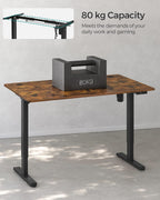 Deskframe - Electrically adjustable - With wheels