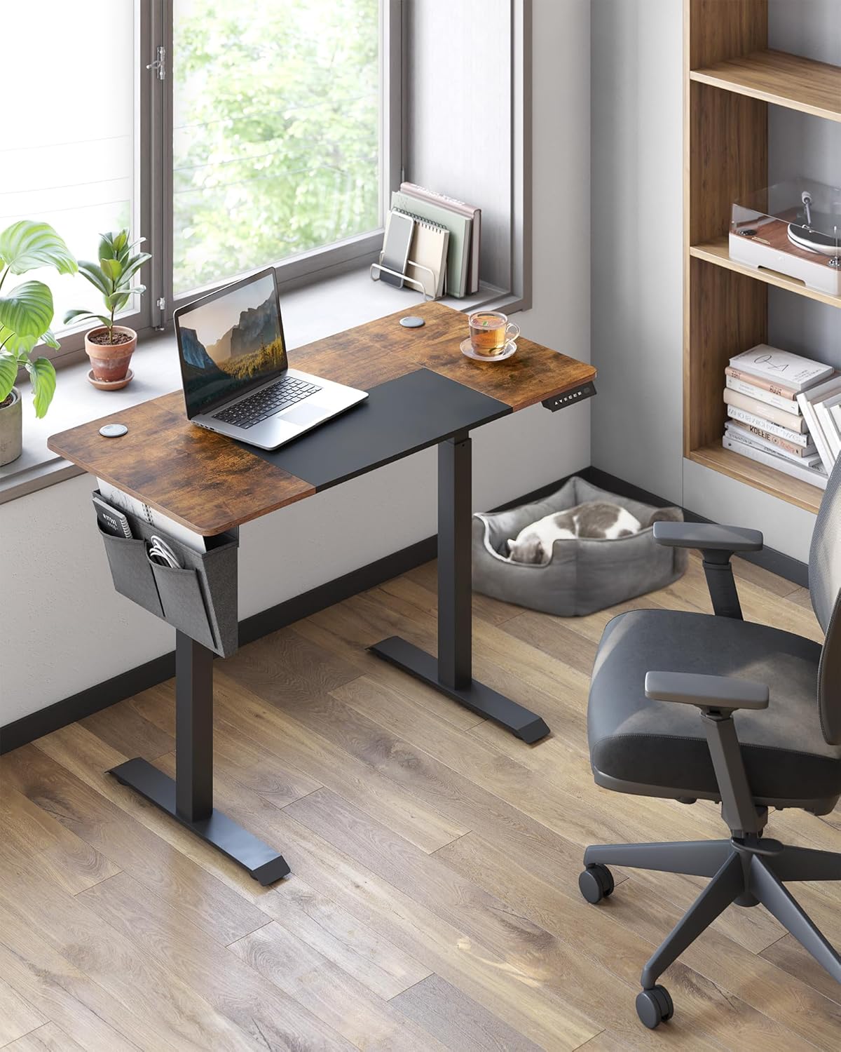 Desk - Electric desk - With wheels and storage bag