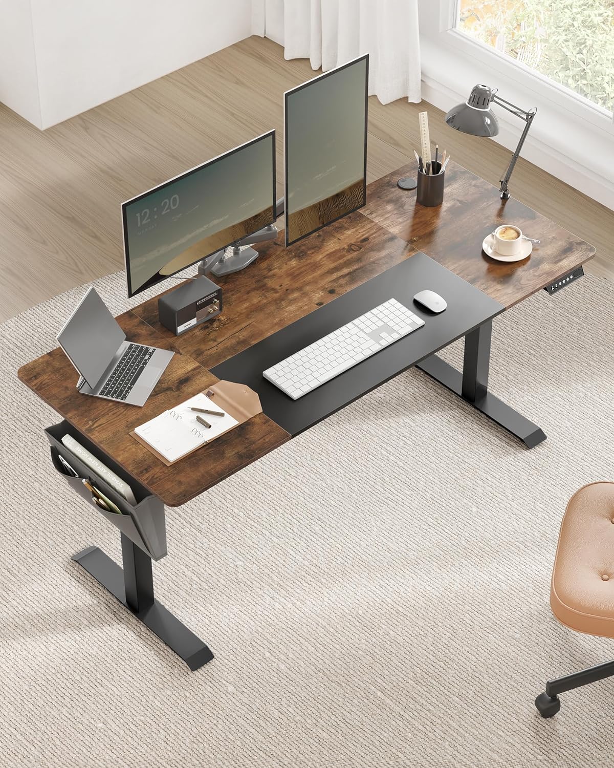 Height adjustable desk - 70 x 160cm