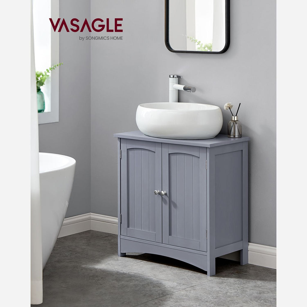 Bathroom cabinet -WASBAK CABRICE - Two doors - Gray