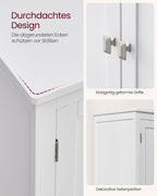 Bathroom furniture - With 4 doors - Classic White