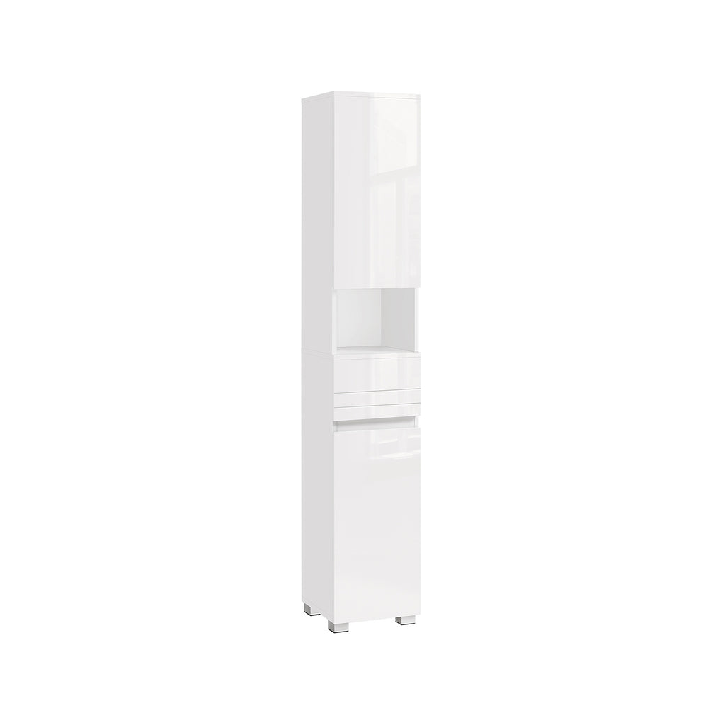 Bathroom furniture - 30 x 30 x 170 cm - adjustable shelves