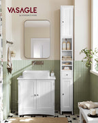 Bathroom cabinet - Adjustable shelves - Open - Model 2