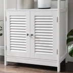 Bathroom furniture - Matt white