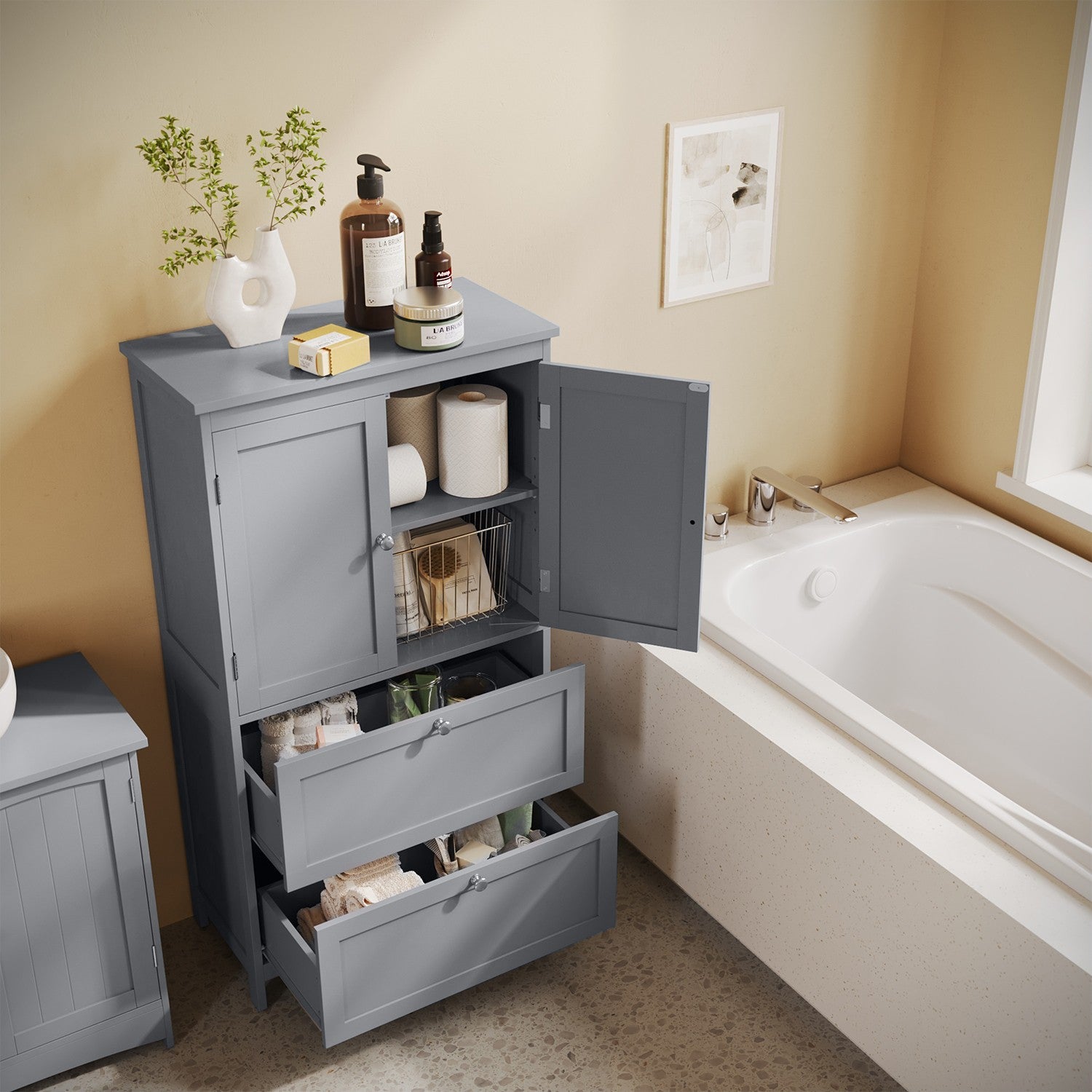 Bathroom cabinet, bathroom cabinet, kitchen cupboard