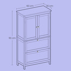 Bathroom cabinet, bathroom cabinet, kitchen cupboard