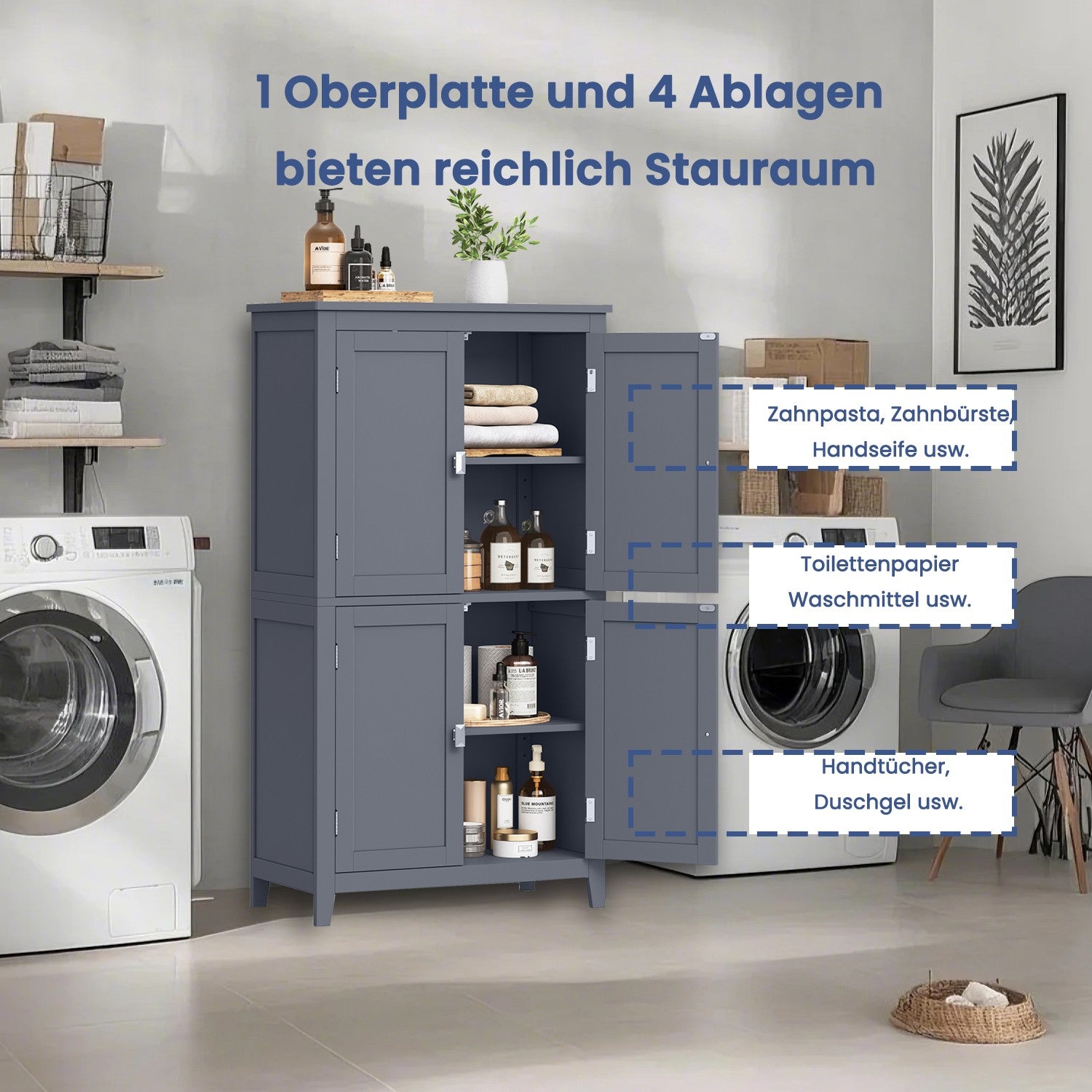 Bathroom cabinet, kitchen cupboard, bathroom cabinet