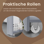 Bathroom cabinet - narrow cupboard for toilet paper, compact design