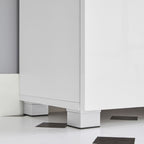 Washbasin furniture - Bathroom Cabinet - Base Cabinet - With Double Doors - White