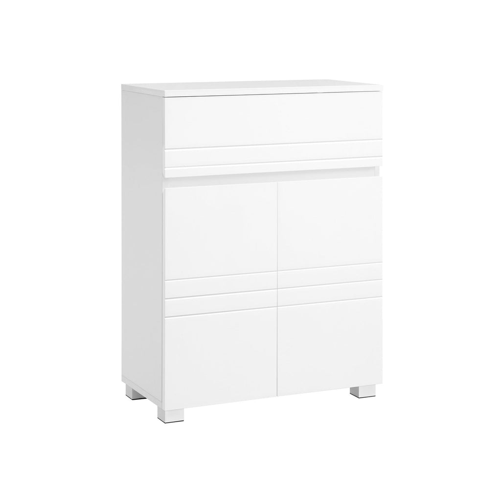 Bathroom cabinet - Sideboard with drawer - White