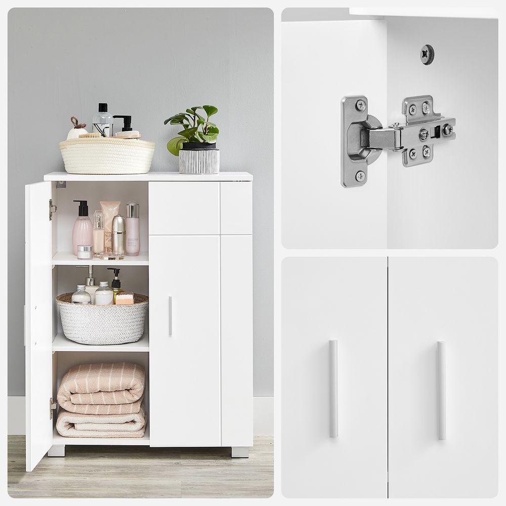Bathroom furniture - Bathroom Cabinet - With open doors - White