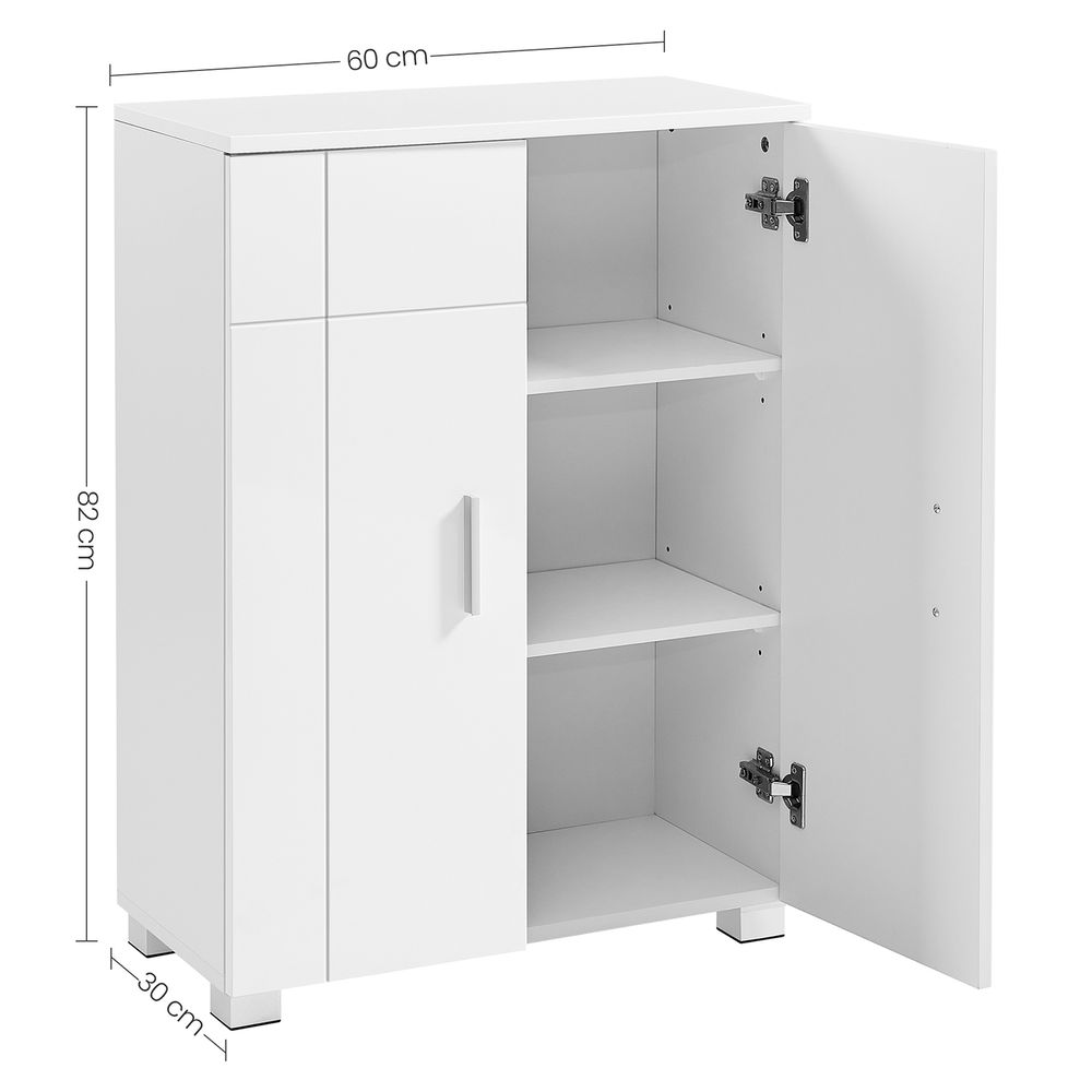 Bathroom furniture - Bathroom Cabinet - With open doors - White