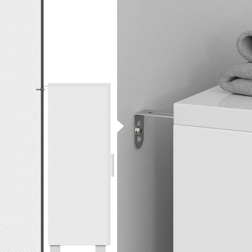 Bathroom furniture - Bathroom Cabinet - With open doors - White
