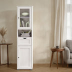 Bathroom cabinet, bathroom cabinet, high cupboard
