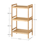 Bathroom rack - Wall rack - Wooden Bathroom Shelf - Bathroom Furniture