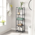 Bathroom cabinet - Standing rack - Storage cabinet - Living room furniture - Black