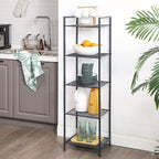 Bathroom cabinet - Standing rack - Storage cabinet - Living room furniture - Black