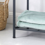 Bathroom cabinet - Standing rack - Storage cabinet - Living room furniture - Black