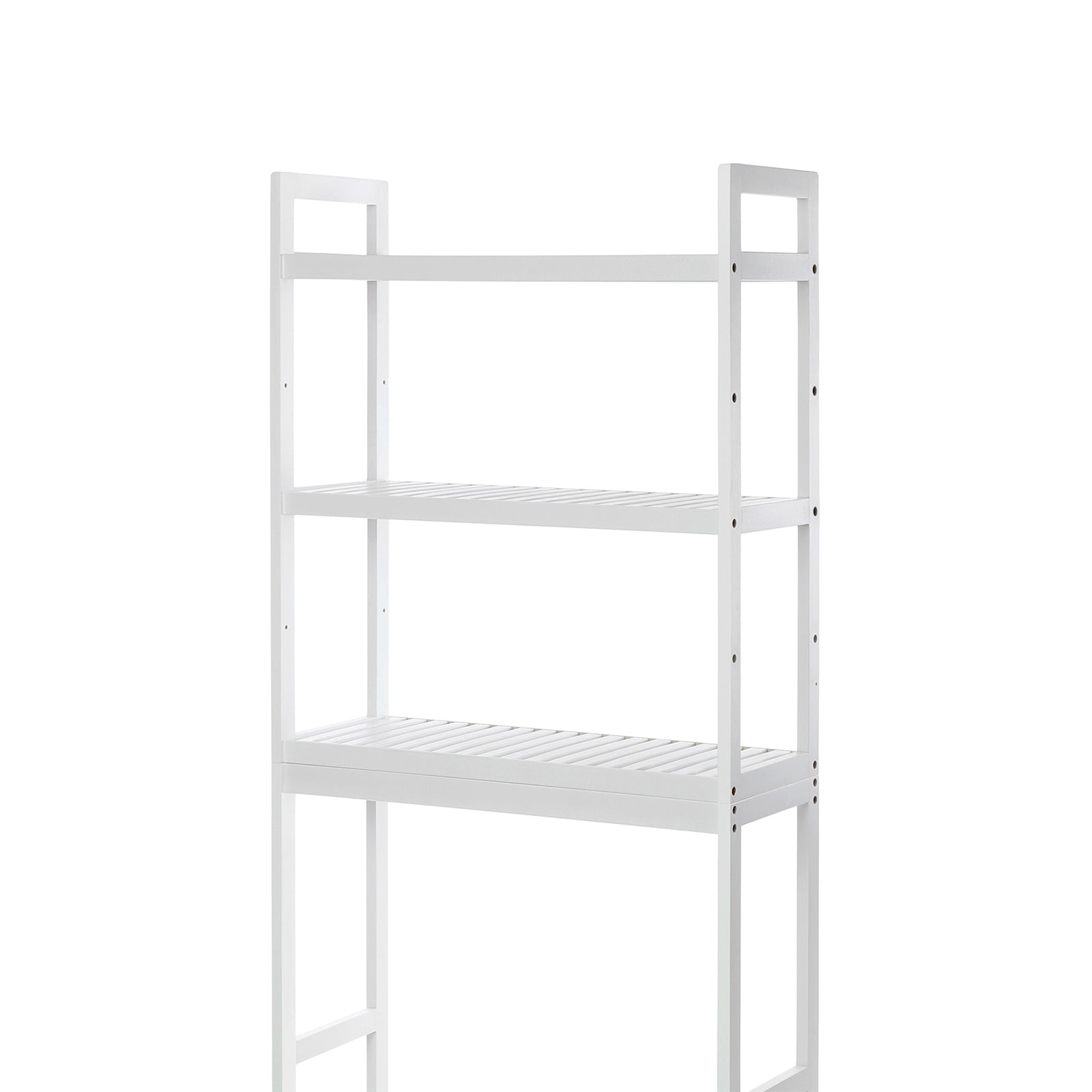 Toilet cupboard - Storage cupboard for bathroom - Upstairs the toilet - White