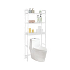 Toilet cupboard - Storage cupboard for bathroom - Upstairs the toilet - White