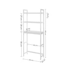 Toilet cupboard - Storage cupboard for bathroom - Upstairs the toilet - White