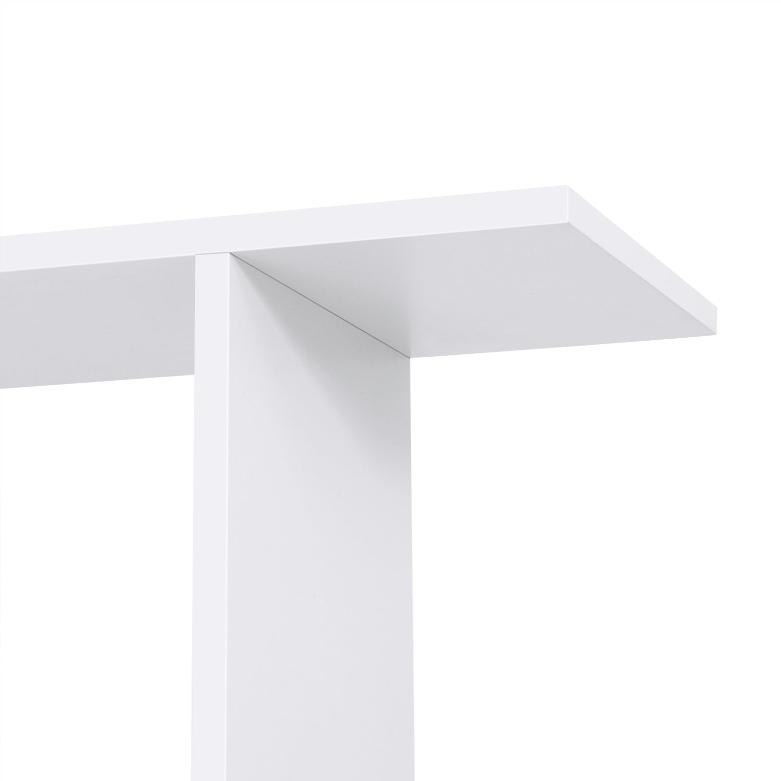 Bookcase - 6 levels - Decorative - White