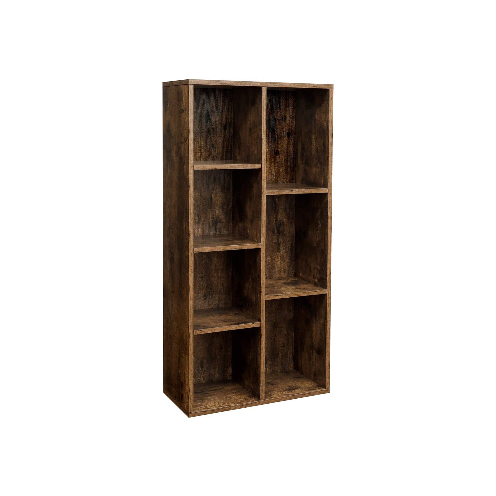 Bookcase - Standing Plankenkast - Living Room Cabinet - Vintage Brown