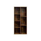 Bookcase - Standing Plankenkast - Living Room Cabinet - Vintage Brown