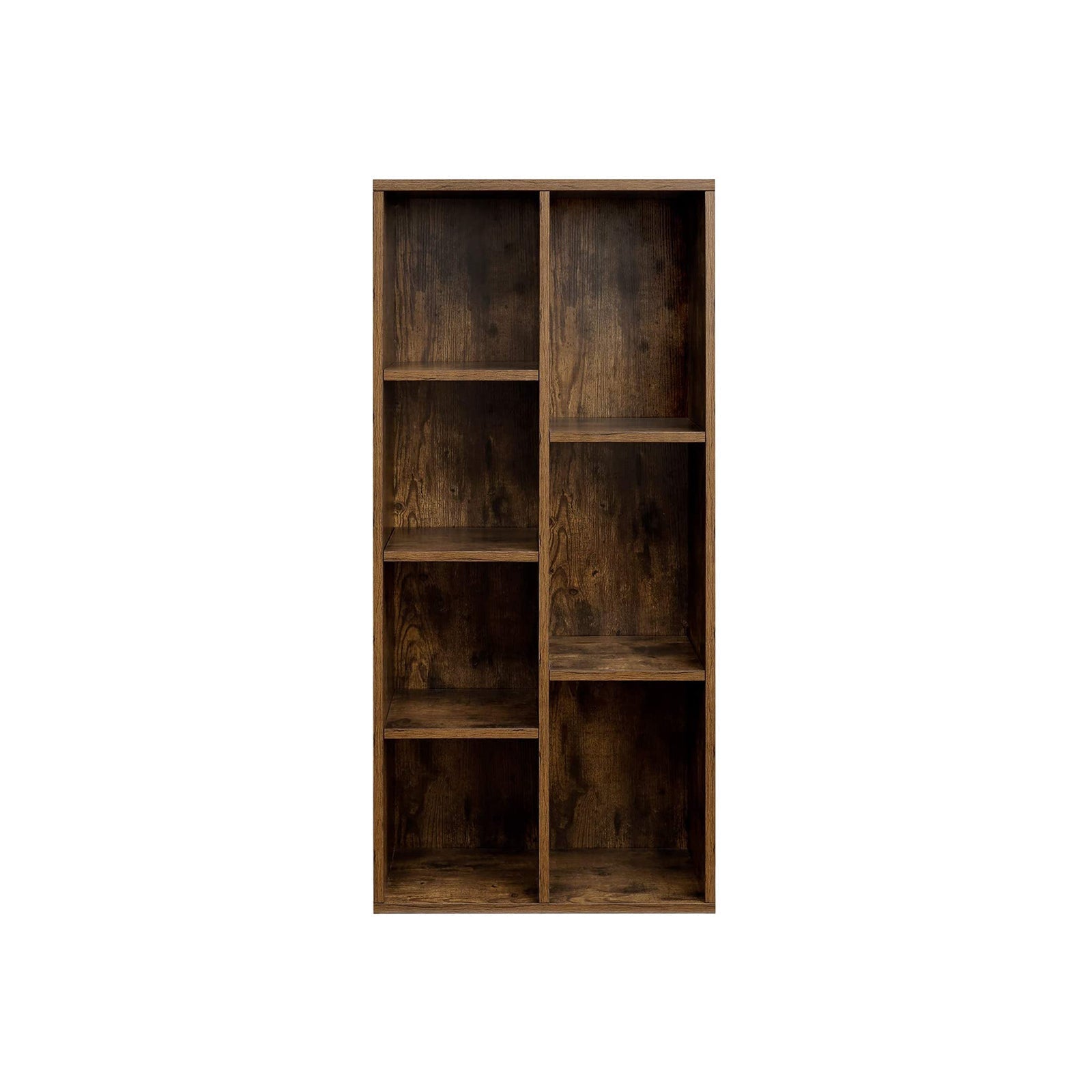 Bookcase - Standing Plankenkast - Living Room Cabinet - Vintage Brown