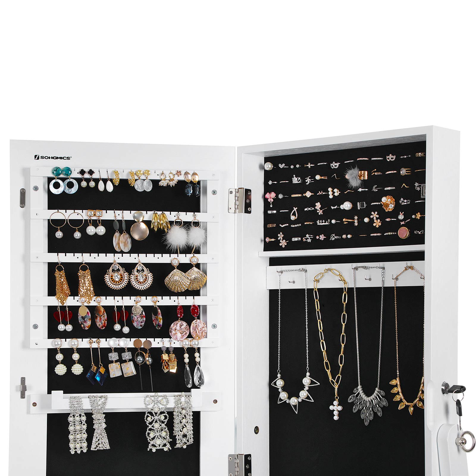 Jewelry box - with large mirror