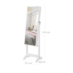 Jewelry box - with large mirror