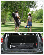 Camping chair - with foam -laid seat