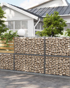 Wire baskets - For stones - 5 x 10 cm mesh width - set of 10