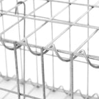 Schanskorf - Gabion Steenkorf - Wire High - 5 x 10 cm Maas - Silver