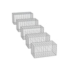 Wire baskets - 5 x 10 cm Maas width - Set of 5