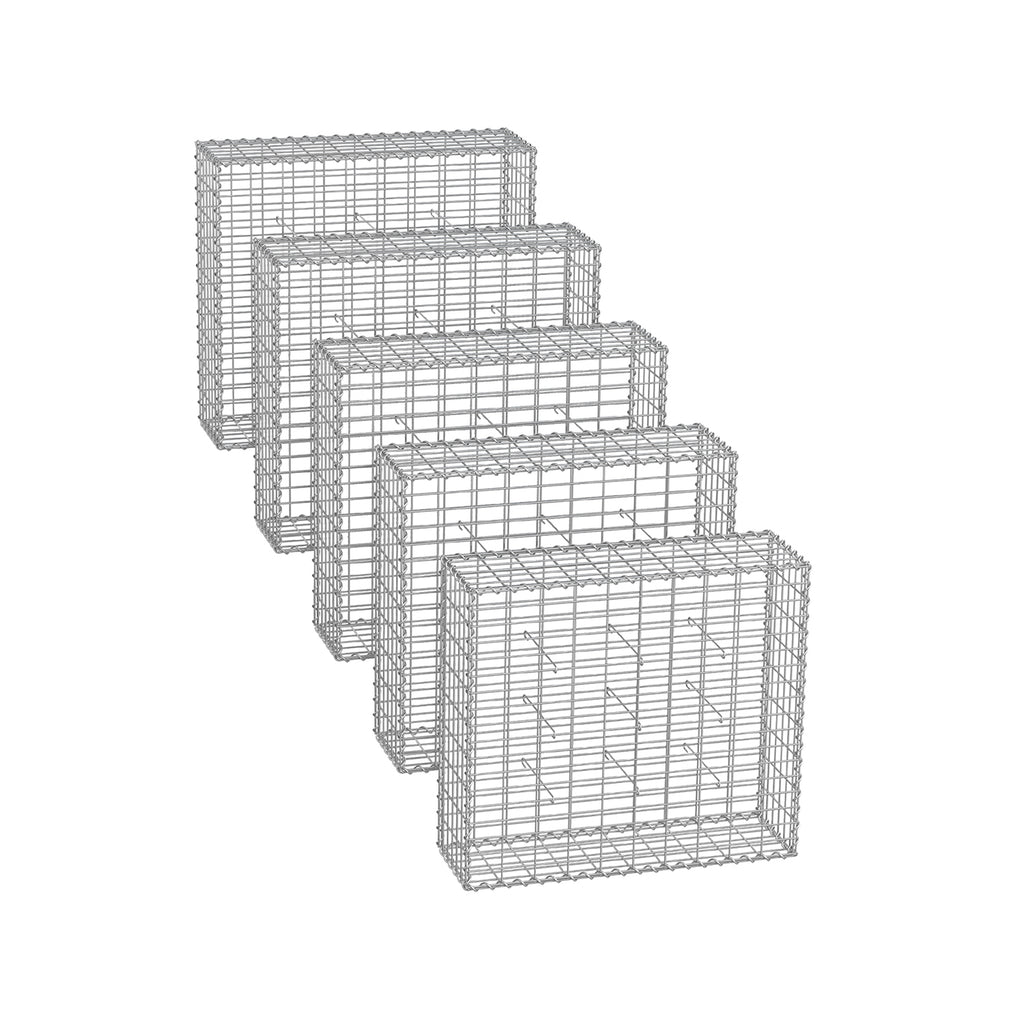 Set of 5 Schans baskets - Maas width 5 × 10 cm