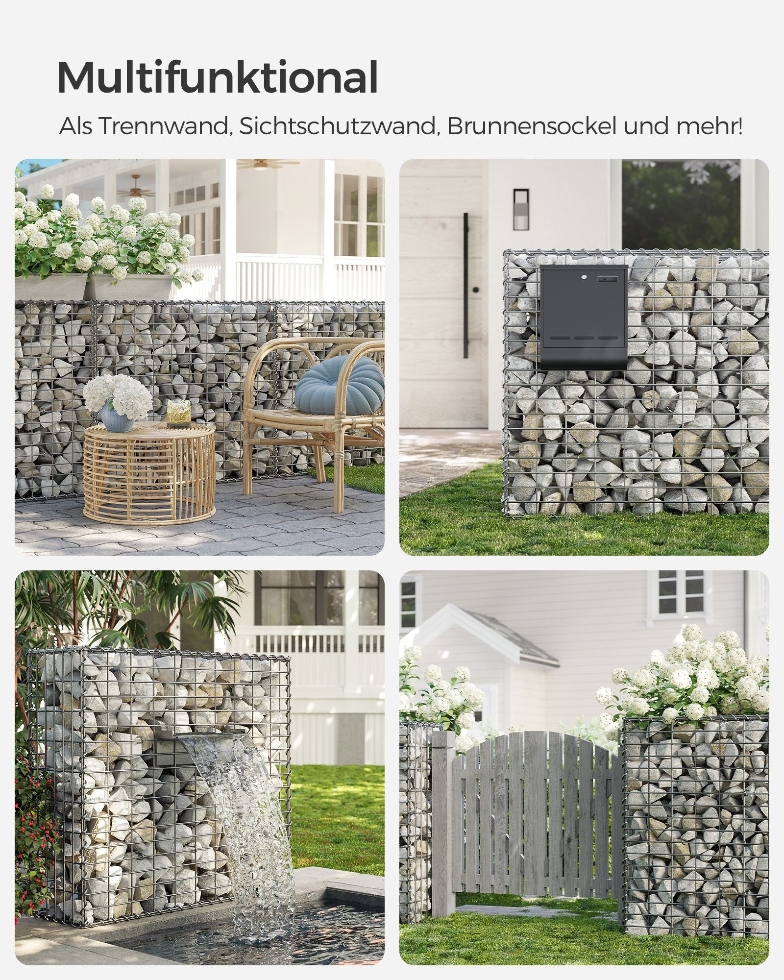Set of 5 Schans baskets - Maas width 5 × 10 cm